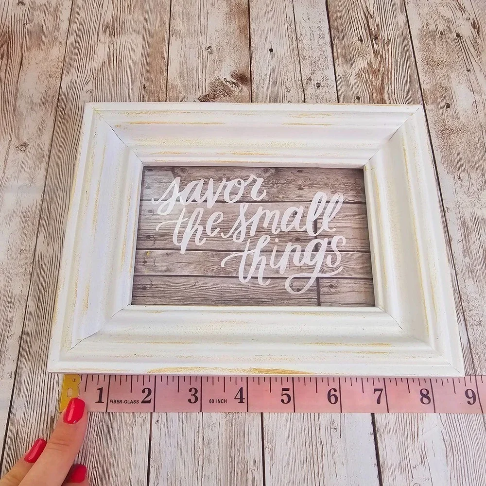 Farmhouse wooden picture frame